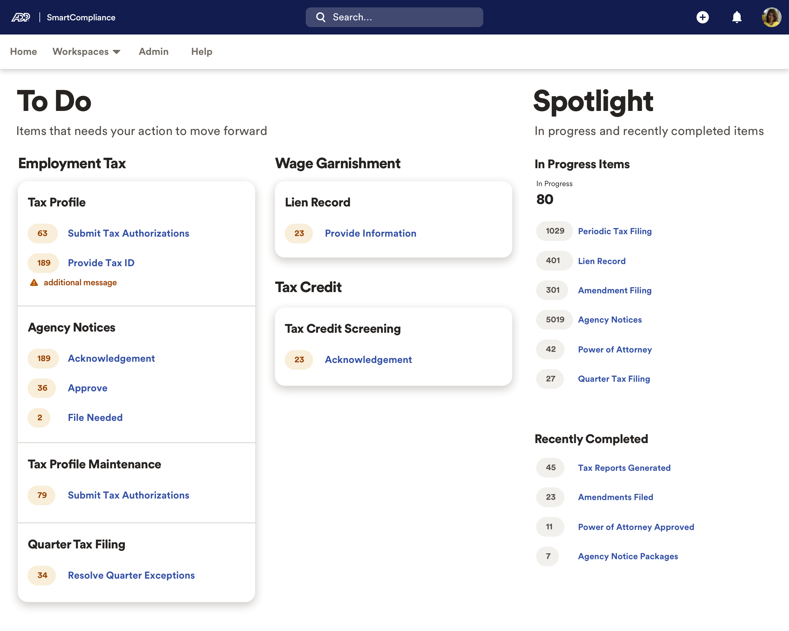 SmartCompliance homepage redesign